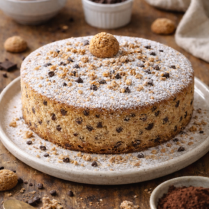 Artisanal Amaretti and Dark Chocolate Cake