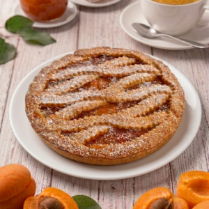 Artisanal Tart with Apricot Jam